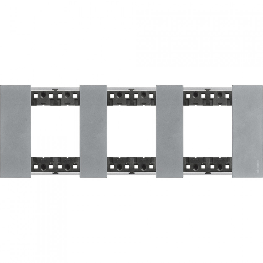 Produkt von Blende 2 x 3 Metallmodul BTicino Living Now KA4802M3__