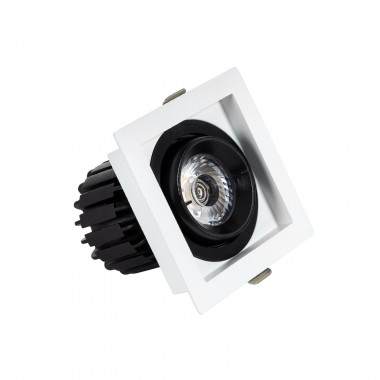 Product van Downlight COB Richtbaar 360º Vierkant LED 7W Zaag maat 82x82 mm CRI90 Expert Color No Flicker