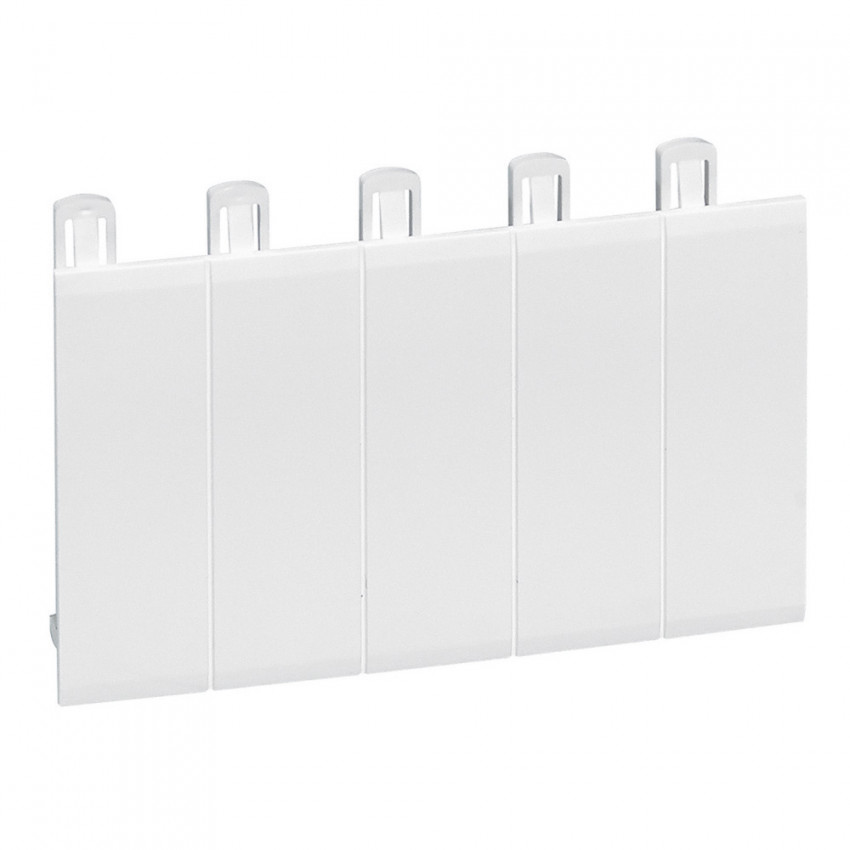 Product of LEGRAND 001660 Spare Blank Plate 5 Module RAL 9003 