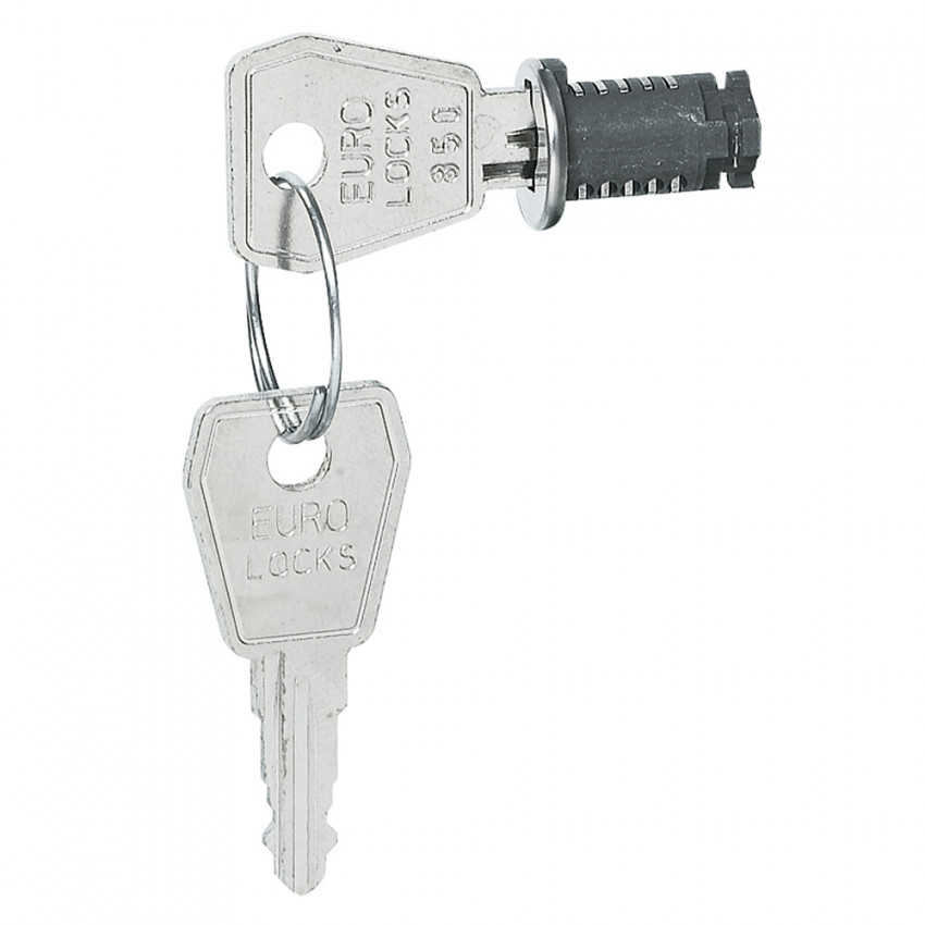 Product van Slot met sleutel n°850 voor Plexo3 boxen LEGRAND 001966