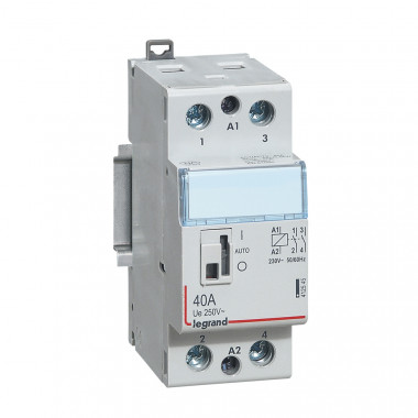 Schaltschütz mit Spule 230V CX3 2P 40 A 2NO 2 Module LEGRAND 412545