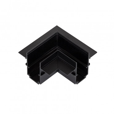 Product Connettore ad L Orizzontale per Binario Magnetico Monofase da Incasso 20 mm