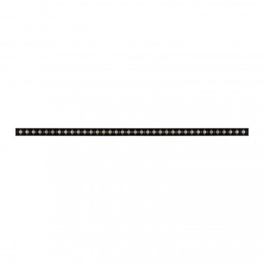 Product van Magneet Rail Spot Linear Eenfase  20mm  30W 48V CRI90 Zwart (UGR 16)