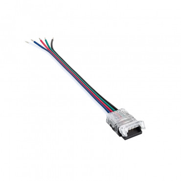 Product ledstrips connector met stroomdraad verbinden zonder solderen IP20