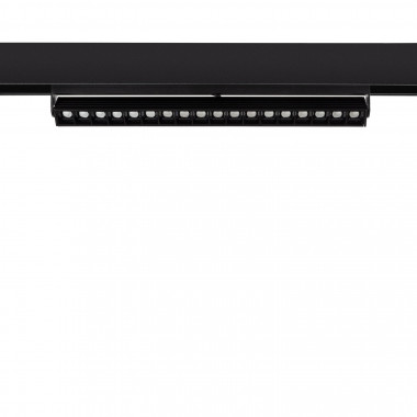 Product van Spot Magneet Rail Linear Richtbaar  Eenfase 20mm  15W 48V CRI90 Zwart UGR 16
