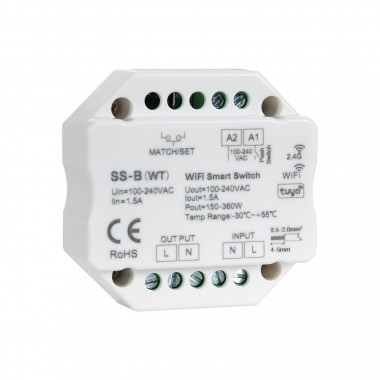 Product van Drukknop compatibele RF WiFi LED-schakelaar