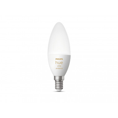 Slimme LED Lamp E14 5.2W 470 lm B39 PHILIPS Hue White Ambiance