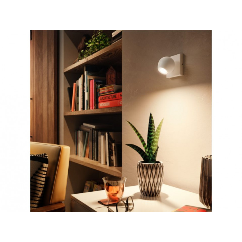 Product of PHILIPS Hue Buckram GU10 White Ambiance Single Spotlight Ceiling Lamp 