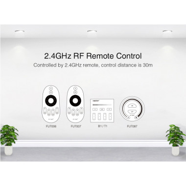 Product van Touch Wand controller LED Monokleur 12/24V DC RF MiBoxer P1
