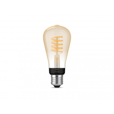 Product of 7W E27 ST64 550 lm LED Filament Bulb PHILIPS Hue White Ambience