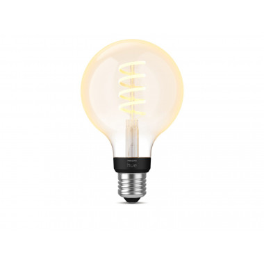 LED-Glühbirne Filament E27 7W 550 lm G93 PHILIPS Hue White Ambiance