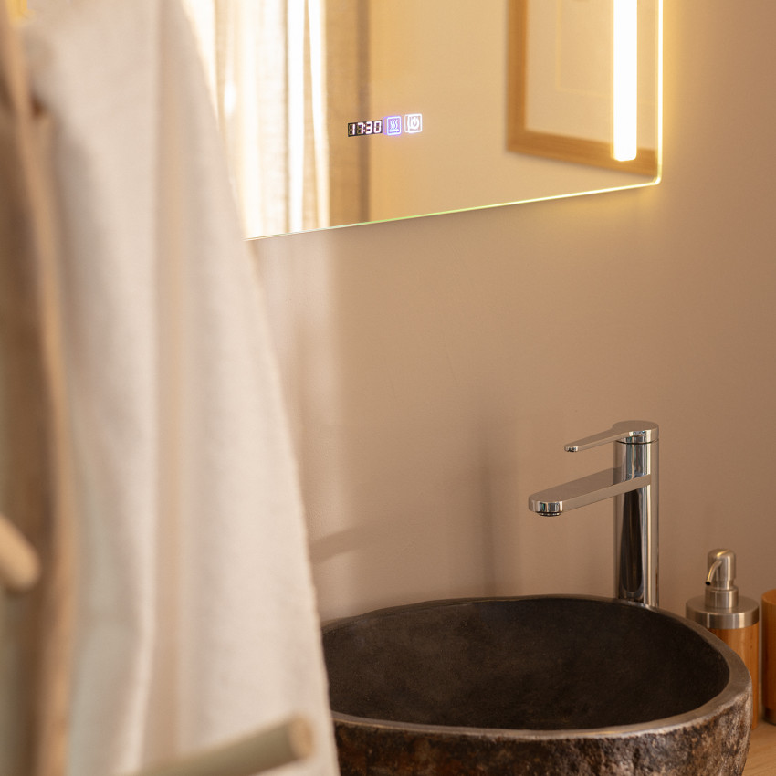 Produkt od Koupelnové Zrcadlo s LED Světlem a Ochranou proti Zamlžení 40x70 cm Similian