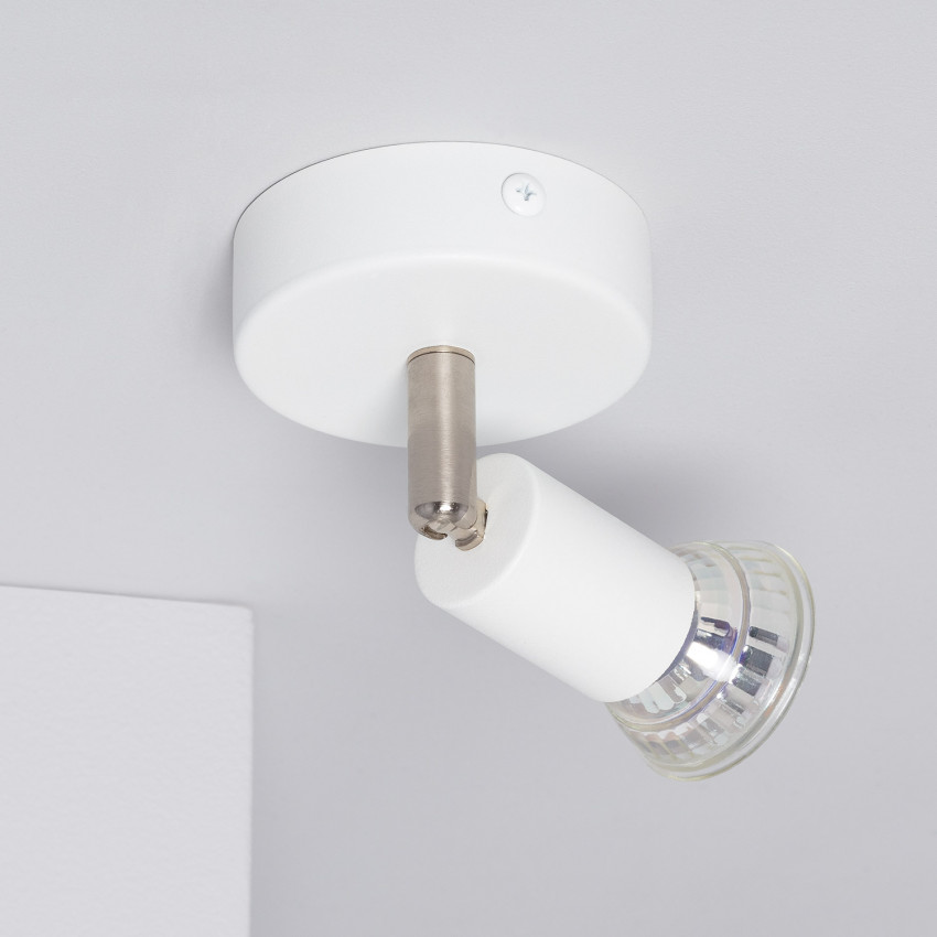 Prodotto da Applique Orientabile Alluminio Oasis 1 Faretto Bianco