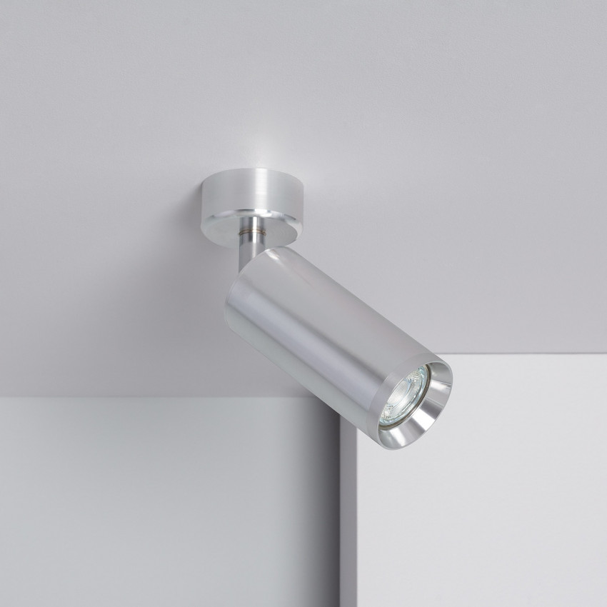 Product van Plafondlamp Aluminium Richtbaar  Quartz voor GU10 Lampen 