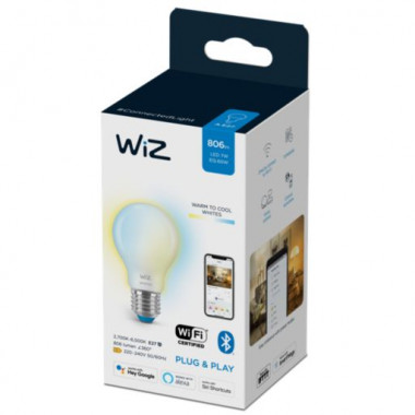 Prodotto da Lampadina LED Intelligente E27 7W 806 lm A60 Wi-Fi+Bluetooth Regolabile CCT WiZ