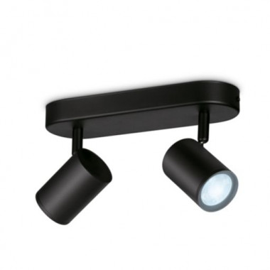LED-Deckenleuchte Dimmbar CCT Smart WiFi+Bluetooth 4.9W Zwei Strahler WiZ Imageo
