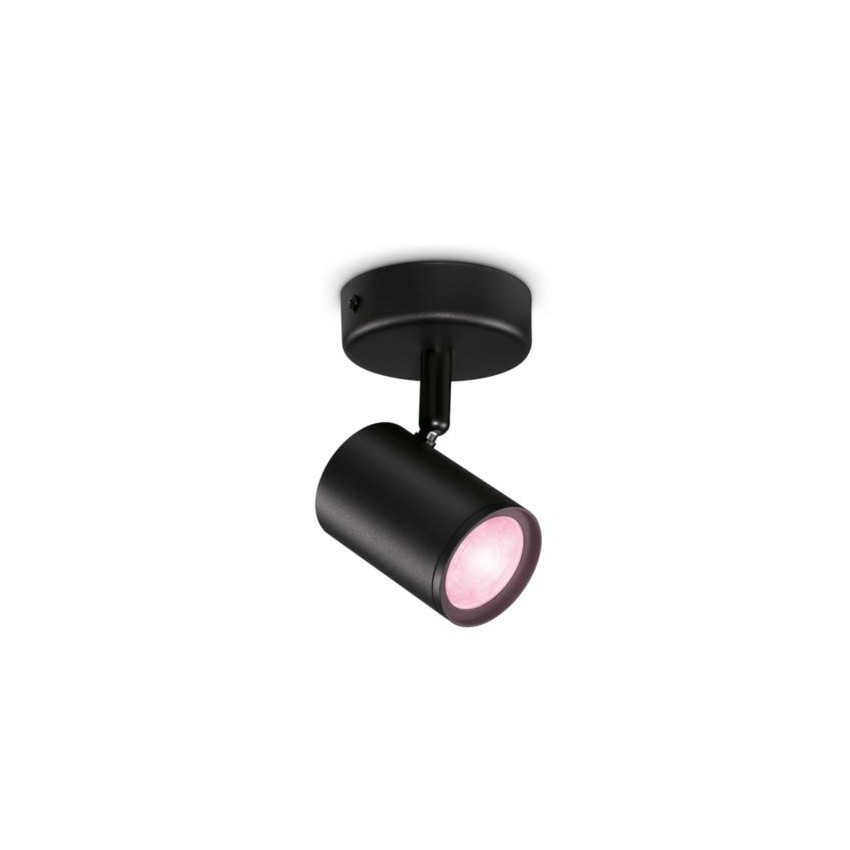 Produit de Lampe Murale LED Dimmable RGB Smart WiFi+Bluetooth 4.9W Un Spot WiZ Imageo 