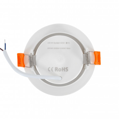 Produkt von LED-Downlightstrahler 5W Solid COB Ausrichtbar Weiß Rund Schnitt Ø 75 mm