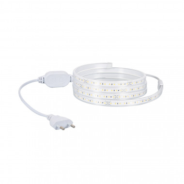 Prodotto da Bobina Striscia LED 220V AC 100 LED/m Bianco Caldo IP67 Larghezza 14mm Taglio ad ogni 25cm 
