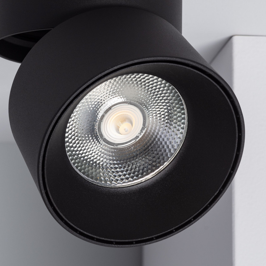 Product van Plafondlamp 30W LED Rond Aluminium Zwart New Onuba