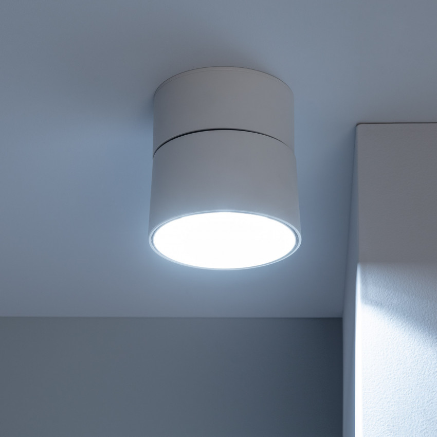 Product van Plafondlamp 30W LED  Rond Aluminium Wit New Onuba