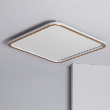 Square 40W Allharo CCT Selectable Metal LED Ceiling Light 610x610 mm