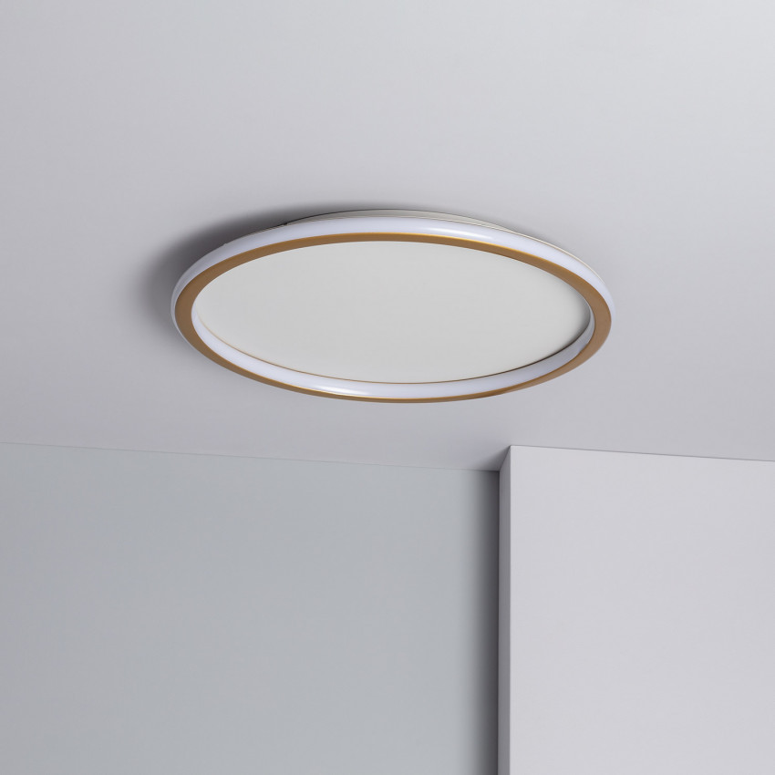 Product van LED Plafondlamp 36W Metaal Rond Ø500 mm CCT Selecteerbare  Allharo 