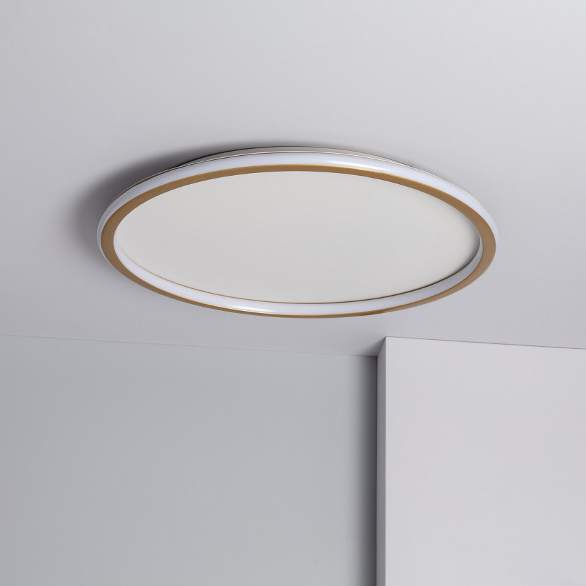 Product van Plafondlamp Allharo Rond LED 36W CCT Selecteerbaar Ø600 mm