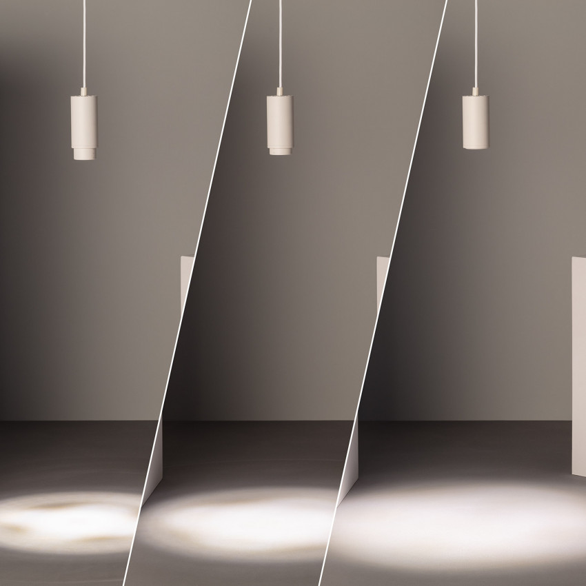 Product van Hanglamp  Aluminium  voor Multihoek 10-50º GU10 lampen Quartz 