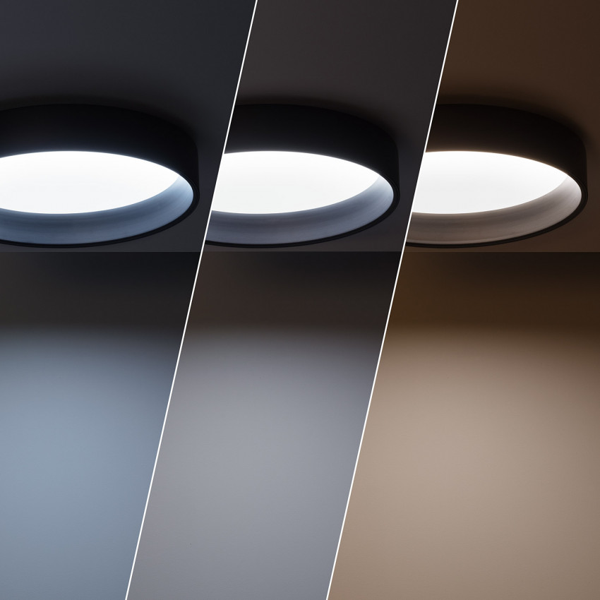 Product of Black 20W Circular Design CCT LED Ceiling Light Ø450 mm