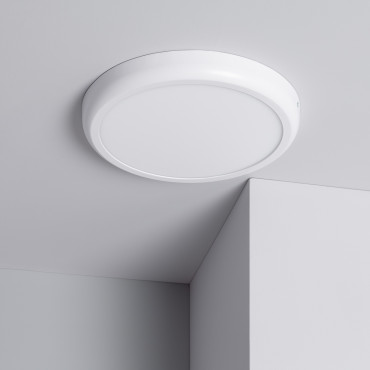 Product Přisazené Stropní Kruhové 24W LED Svítidlo Ø300 mm Kovový s Bílým Designem