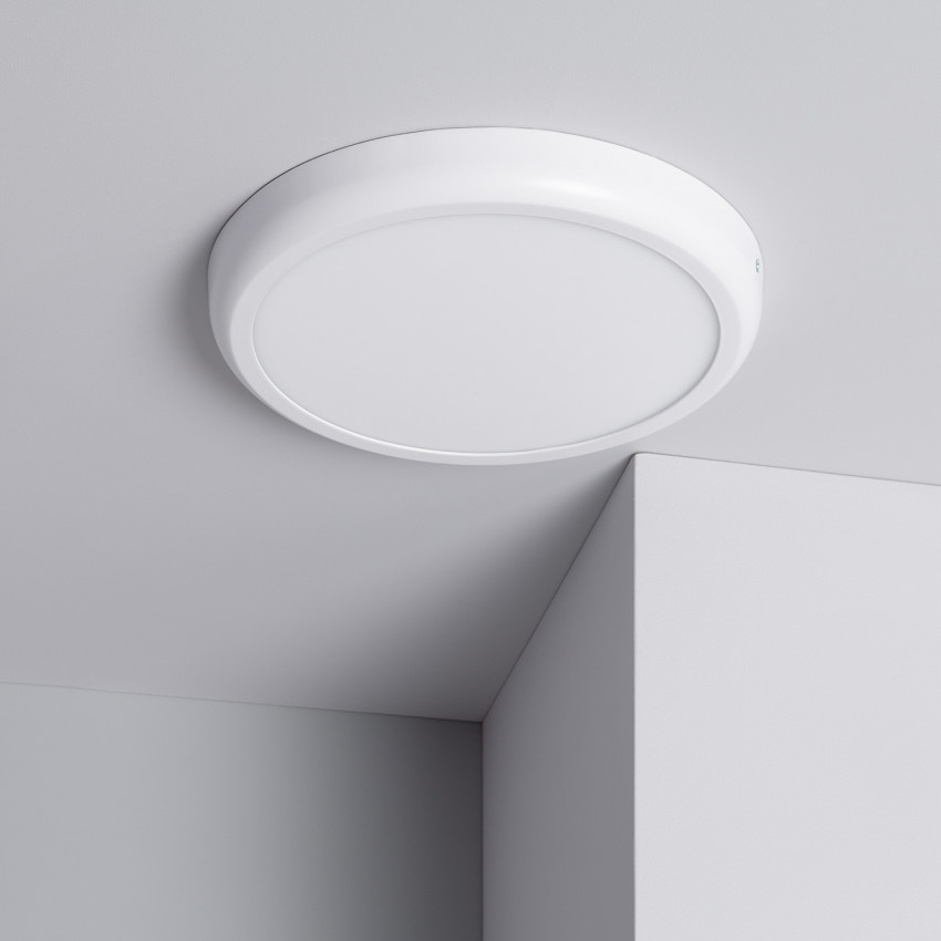 Produit de Plafonnier LED Rond Métal 24W Design White Ø300mm