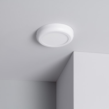 Plafoniera LED 12W Circolare Metallo Ø170 mm Design Bianco