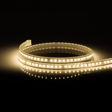 Product of Warm White LED Strip 50m 220V AC 100 LED/m IP67 Cut at Every 25 cm