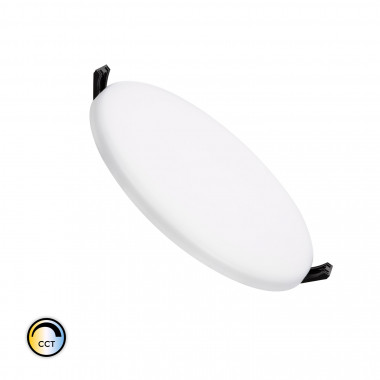 Downlight LED 18W Slim Surface Circolare CCT Selezionabile Foro Ø 155mm