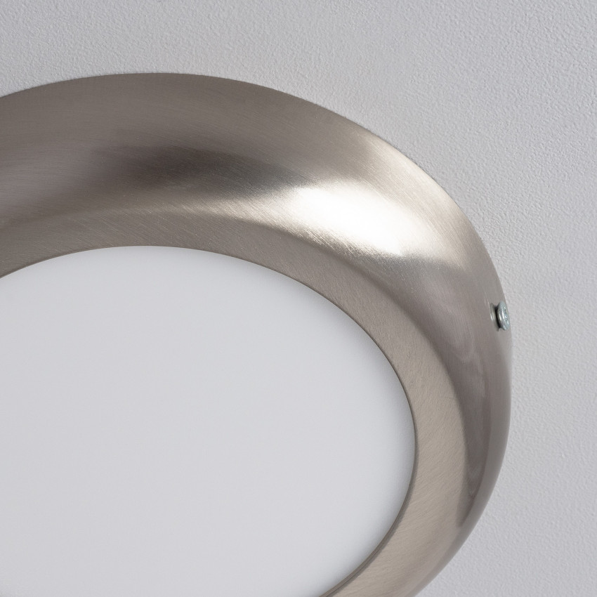 Produkt od Přisazené Stropní Kruhové LED Svítidlo 12W  Ø175 mm Kovové Stříbrné