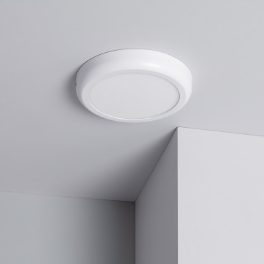 White Round Design 18W LED Surface Panel Ø225 mm