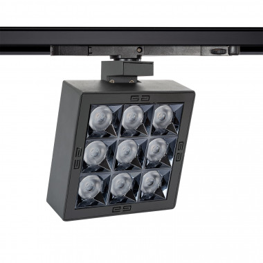 LED-Strahler CREE AR111 Schwarz 15W Dimmbar für 3-Phasenstromschienen -  Ledkia