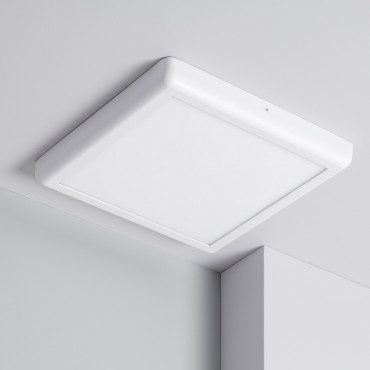 Product Přisazené Stropní Čtvercové 24W LED Svítidlo 300x300 mm Kovový s Bílým Designem