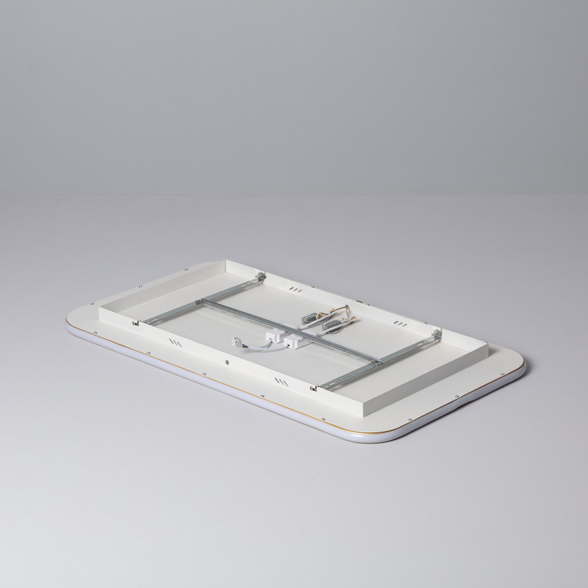 Product of Rectangular 36W Allharo CCT Selectable LED Ceiling Light 900x600 mm