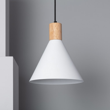 Arbat Metal & Wood Pendant Lamp