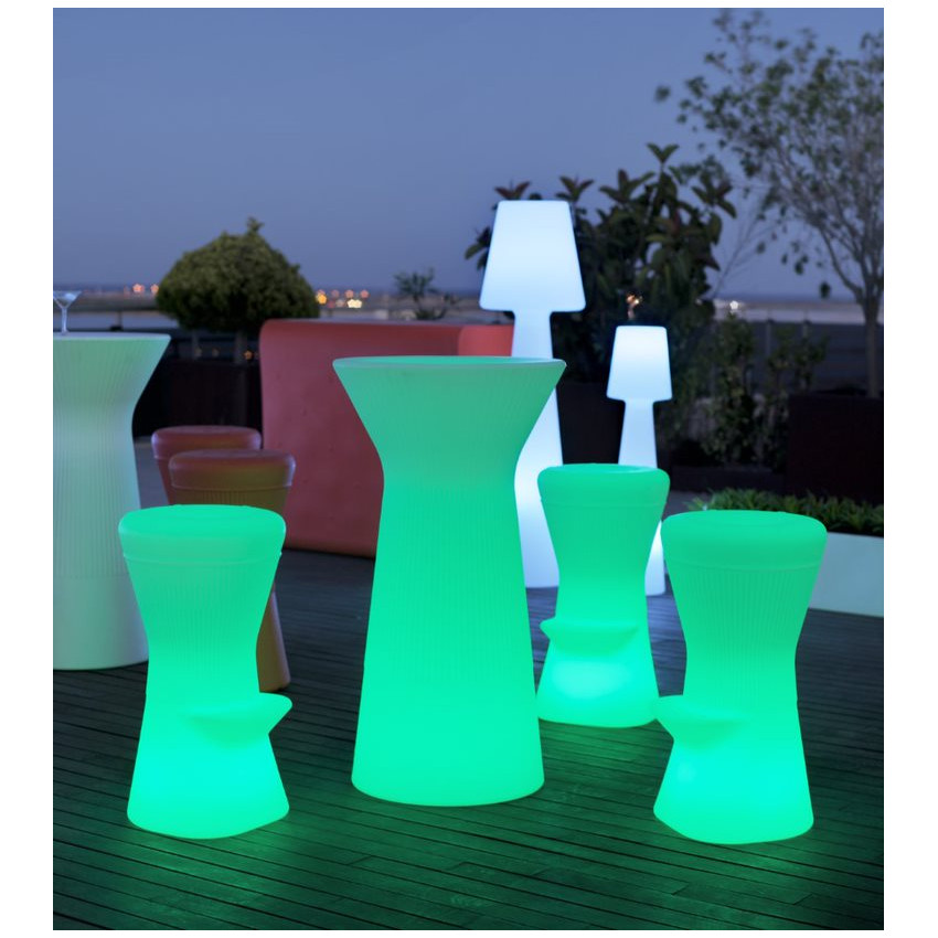 Produkt od Zahradní Stolek LED RGBW s Dobíjecí baterií Capri 110 