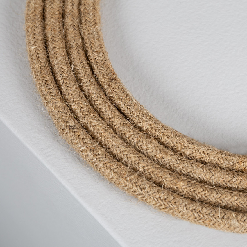 Product of Natural Hemp Electric Textile Cable
