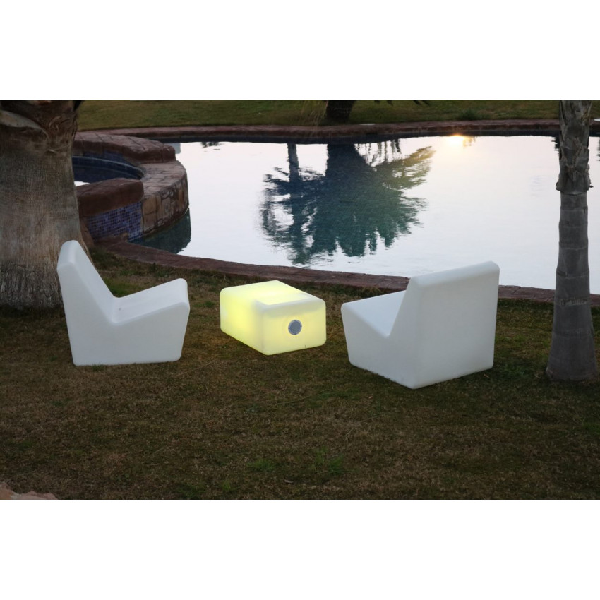 Produkt od Solární Zahradní LED Židle 4W RGBW s Dobíjecí baterií Tarida