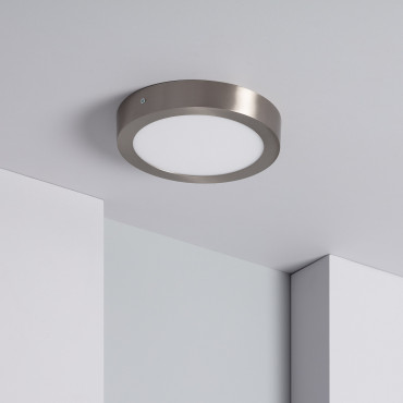 Product Plafoniera LED 18W Circolare Metallo Ø225 mm Argento