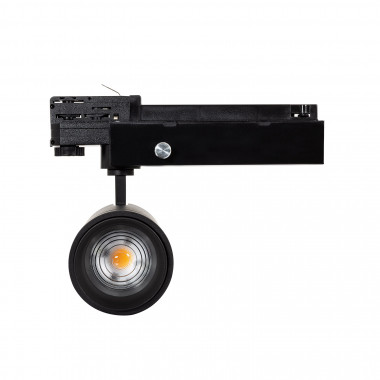 Product of Black 30W Wolf Dial Dimmable Non Flicker LED Spotlight (CRI90) Multi-angle 15-60º for Three-Circuit Track