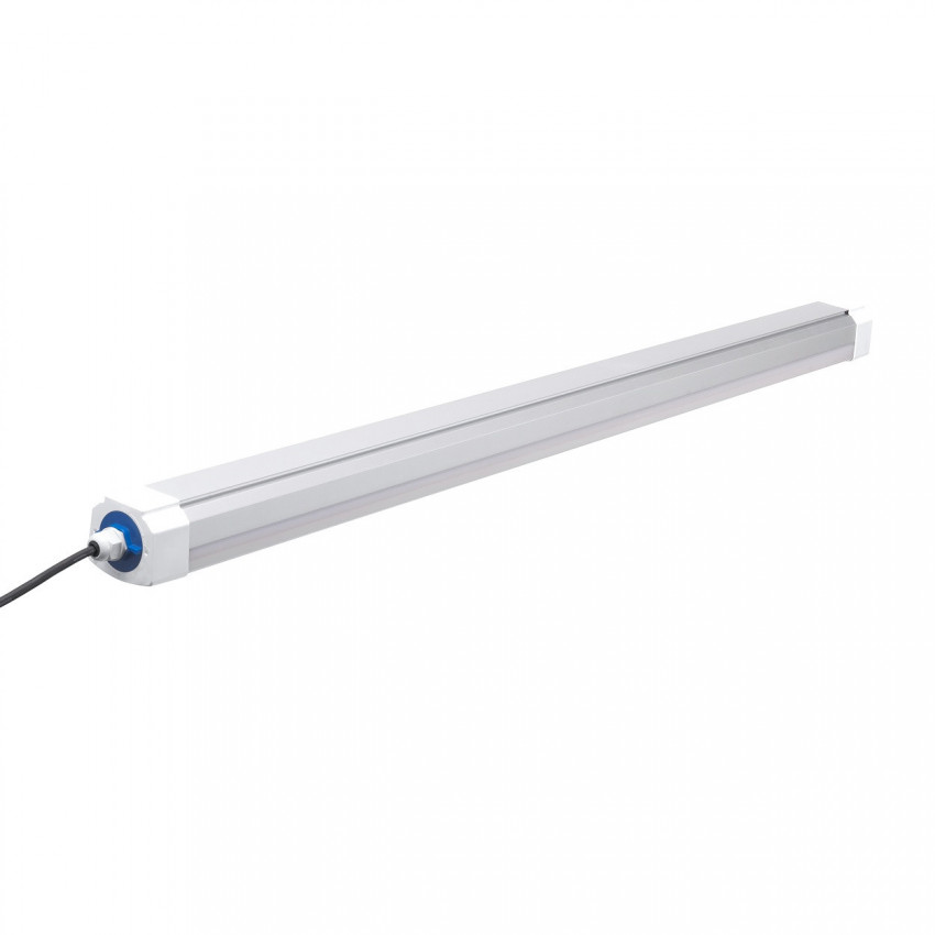Product van Waterdichte Armatuur LED 120cm 40W 150lm/W Aluminium IP65 Koppelbaar 