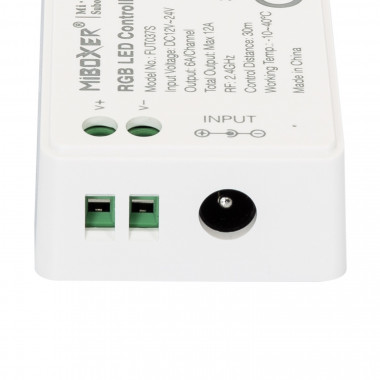 Product van Controller Dimmer LED RGB 12/24V DC MiBoxer FUT037S