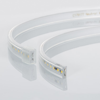 Produkt von LED-Streifen Ohne Gleichtrichter 220V AC 120 LED/m Neutrales Weiss IP65 nach Mass Breite 14mm Schnitt alle 10 cm