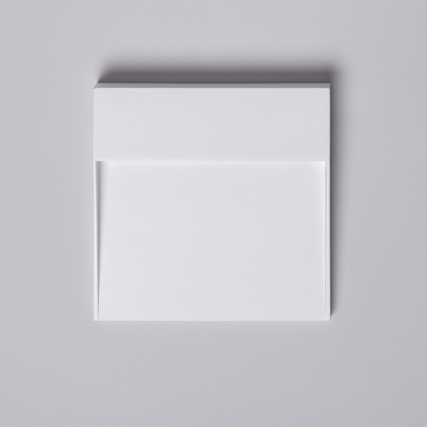 Product of Jade 6.5W White Square Aluminium LED Wall Lamp